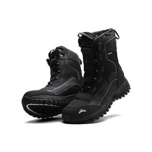 Cozhloyn Men's Snow Boots Warm Non-Slip Waterproof Outdoor High-Top Hiking 13.5